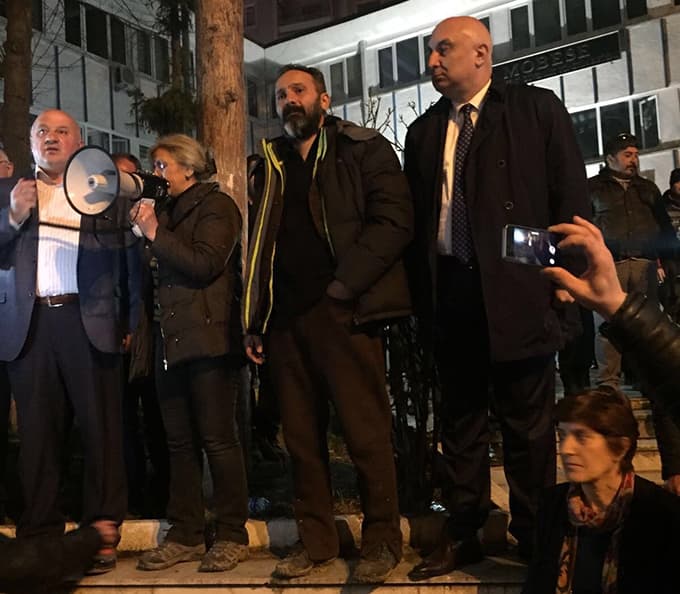 Özkoç, Cerattepe direnişi için Artvin'de