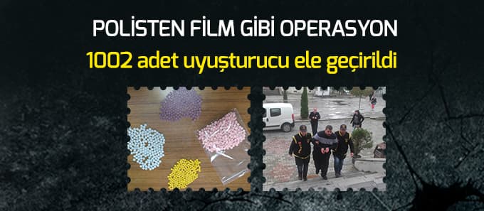 Polisten film gibi operasyon