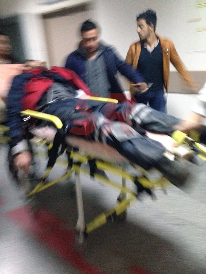 Benzin istasyonunda bıçaklı sopalı kavga