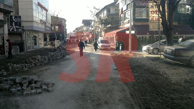 Şal Sokak yenileme çalışmaları başladı