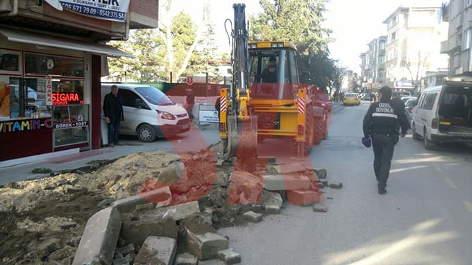 Şal Sokak yenileme çalışmaları başladı