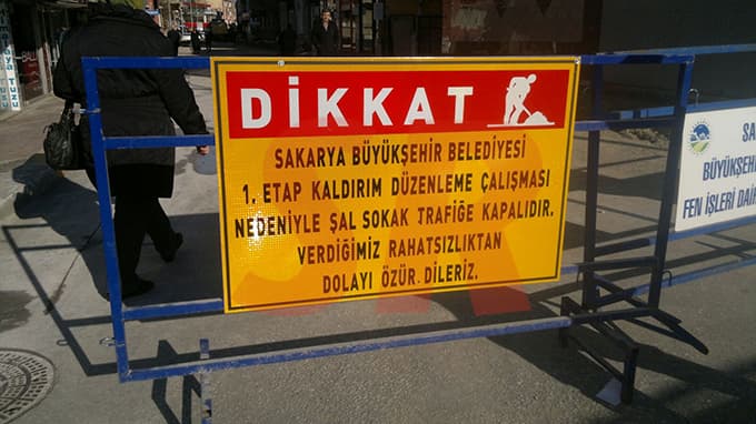 Şal Sokak yenileme çalışmaları başladı