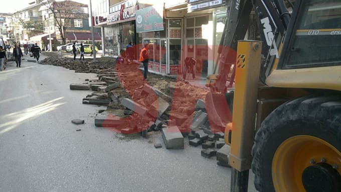 Şal Sokak yenileme çalışmaları başladı