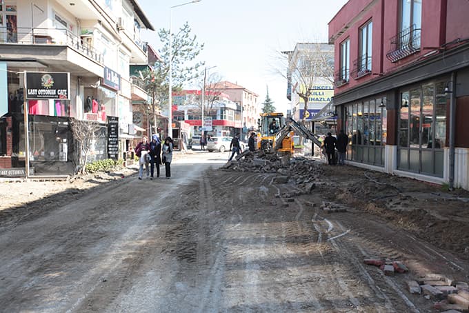 Şal Sokak yenileme çalışmaları başladı