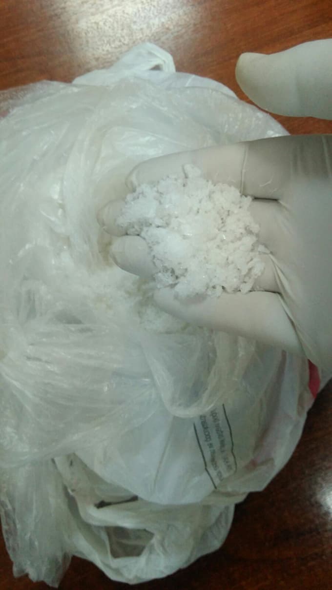 870 gram uyuşturucu ele geçirildi