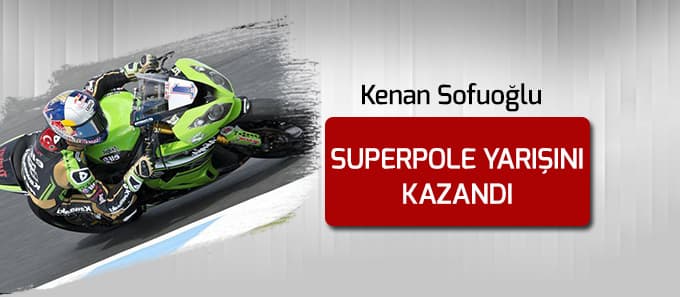 Sofuoğlu yarışı kazandı