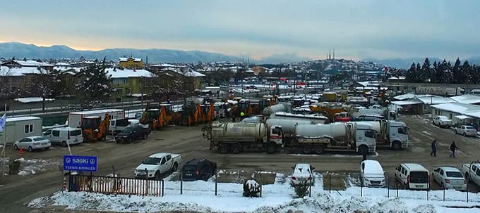 SASKİ kaç araçla hizmet veriyor?