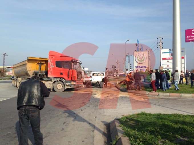 D-100 karayolu mezbahaya döndü