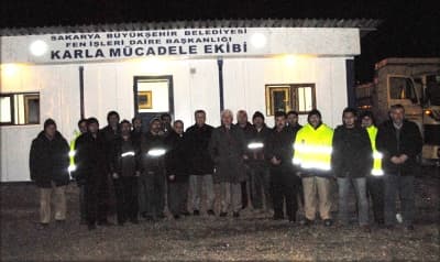 Büyükşehir Kar Mesaisi Tutuyor