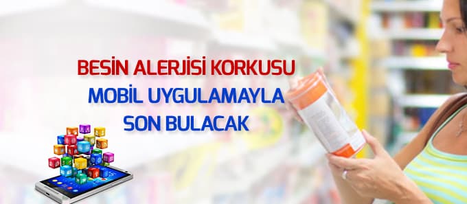 Besin alerjisi mobil uygulamayla son bulacak