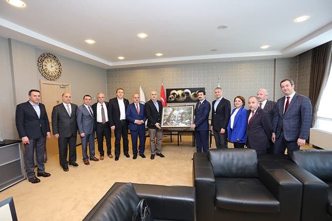 Üstün; "SATSO bizim çözüm ortağımızdır"