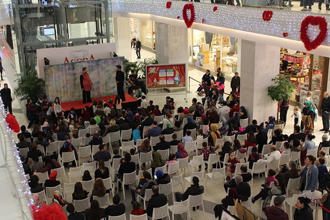 AGORA AVM minikleri don kişot ile buluşturdu