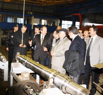 Irak Ulaştırma Bakanı'ndan Eurotem'e Ziyaret