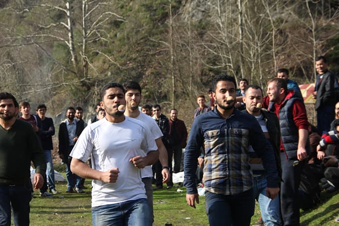 Doğançay Şelalesine doğa yürüyüşü 