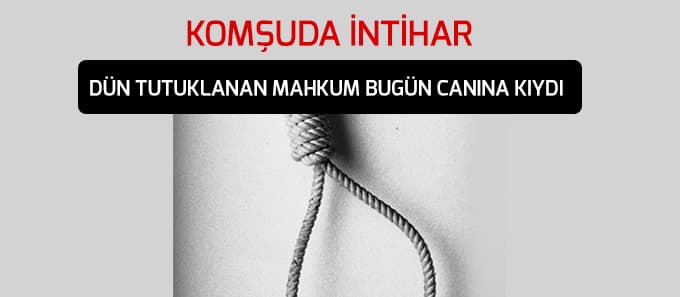 Dün tutuklandı, bugün intihar etti