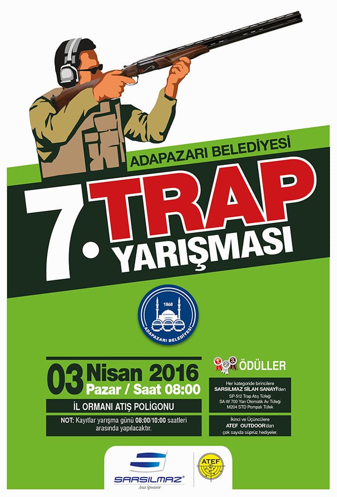 Trap yarışması 3 Nisan'da