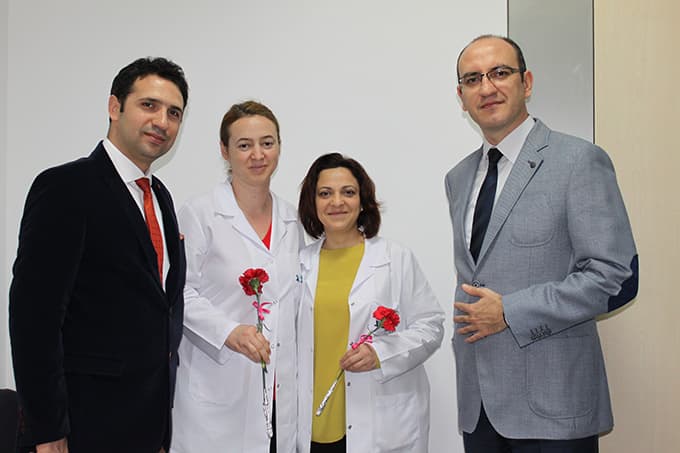 Özel Adatıp Hastanesi'nde Kadınlar Günü kutlaması