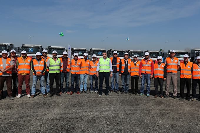 Toçoğlu Fen işlerinde çalışanlarla bir araya geldi