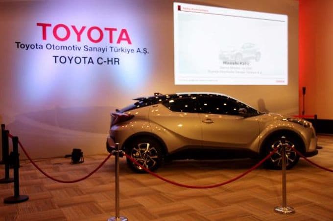 Toyota'nın yeni aracı Sakarya'da görücüye çıktı