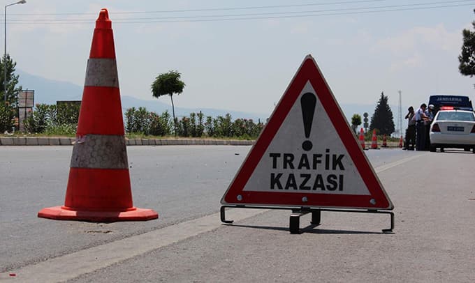 Şubat ayı kaza bilançosu: 1 ölü, 222 yaralı
