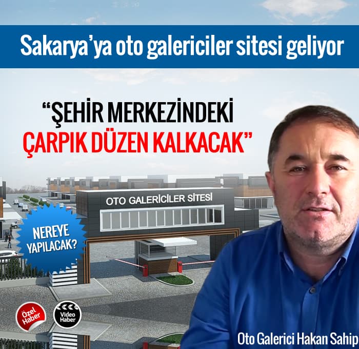 Şehre oto galericiler sitesi geliyor