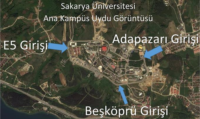 YGS öncesi kampüs girişleri belirlendi