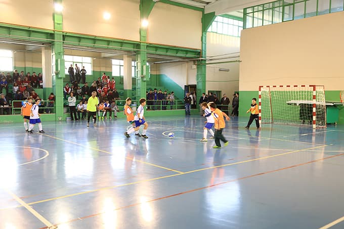 Ortaokullar arası Futbol turnuvasında gol yağmuru