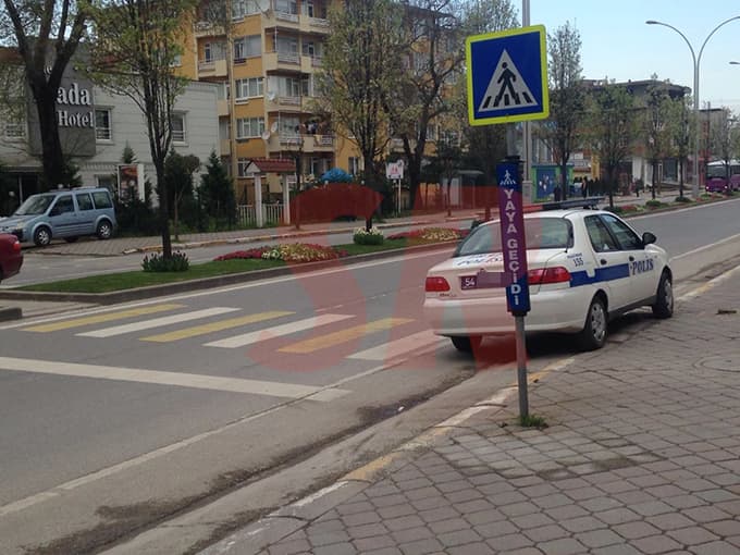 "Trafik polisi de bunu yaparsa!"
