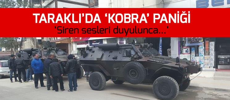 Kobralar Taraklı'da heyecana neden oldu