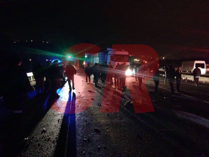 TEM Otoyolu'nda büyük kaza!