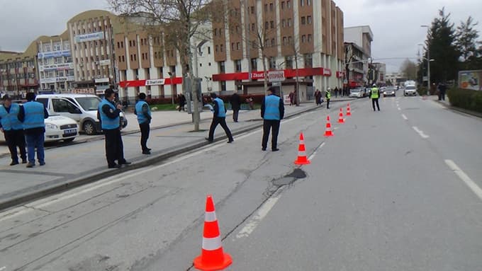 Asayiş uygulaması devam ediyor