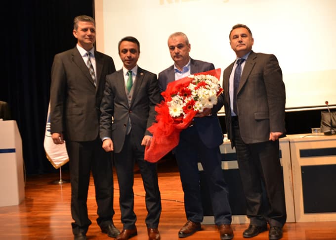 Ünlü teknik adam SAÜ'nün konuğu oldu