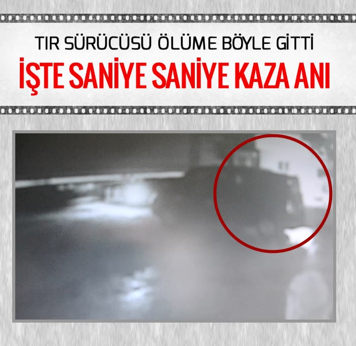  Konteynere çarpıp su kanalına düşen tırın sürücüsü öldü
