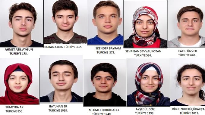 YGS'de Cevat Ayhan Fen Lisesi'nden Rekor Başarı