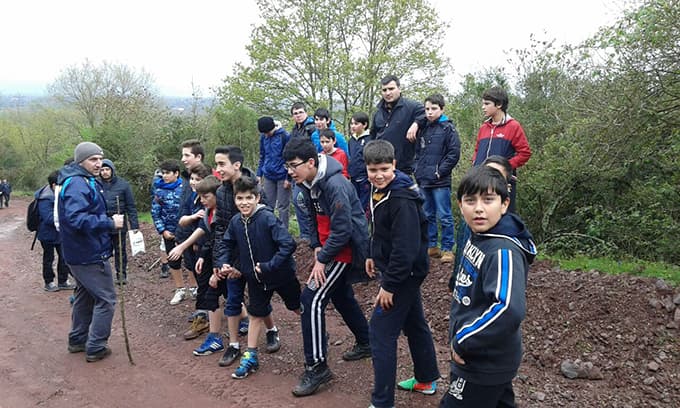 Şehitler için yürüyorlar