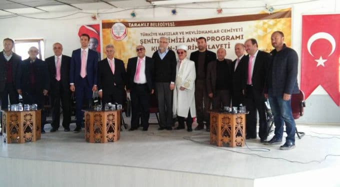 Şehitler için anma programı düzenlendi