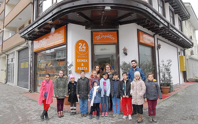 Fırıncı kürekleri minik ustaların elinde
