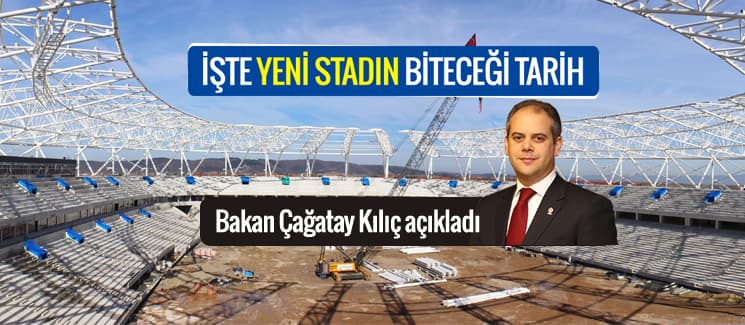 İşte Sakaryaspor'un yeni stadının biteceği tarih