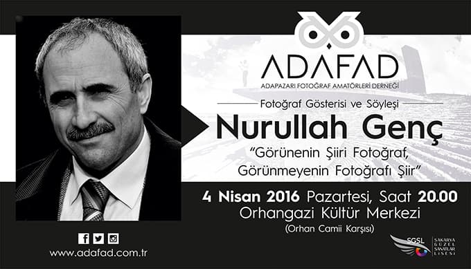 Adafad, Nurullah Genç'i ağarlıyor