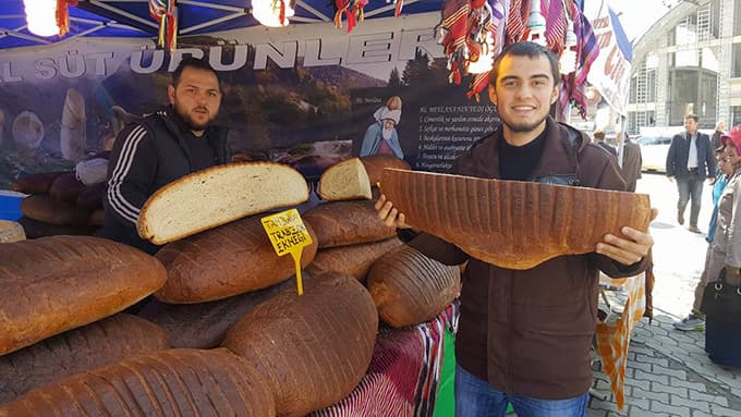 Bu ekmeğin tanesi "64" TL..