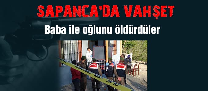 Sapanca'da vahşet