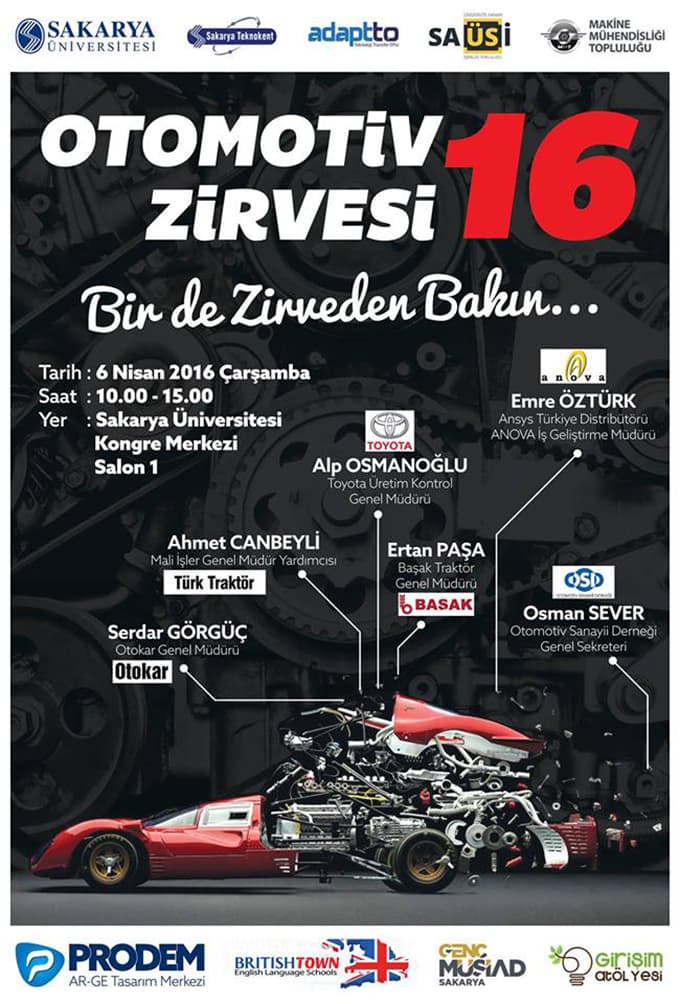 Otomotiv Zirvesi 2016 başlıyor
