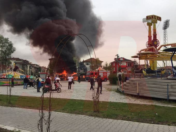 Çark Mesiresi'nde korkulu anlar