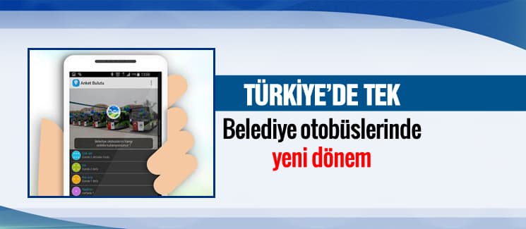 Belediye otobüslerinde yeni dönem