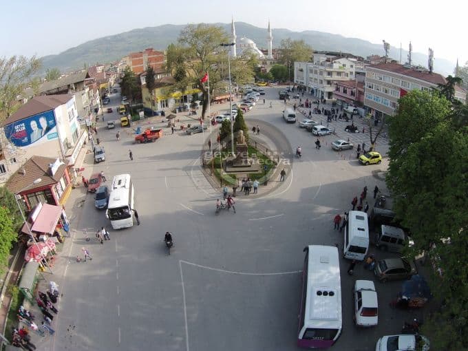 Geyve'ye bir de havadan bakın