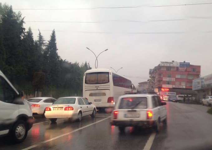 O caddede her mesai bitimi aynı çile!