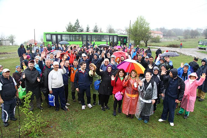 Doğa yürüyüşlerinin adresi Pamukova oldu