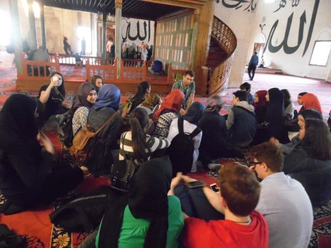 Liseli öğrencilerden Edirne ziyareti