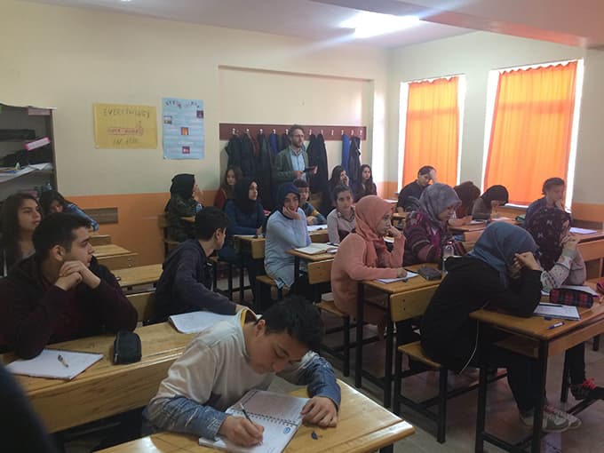 Cemil Meriç Sosyal Bilimler Lisesi söyleşi düzenledi