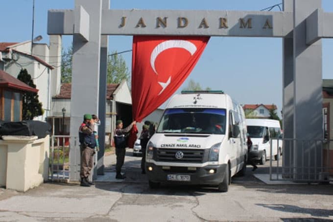 Jandarmanın acı günü...